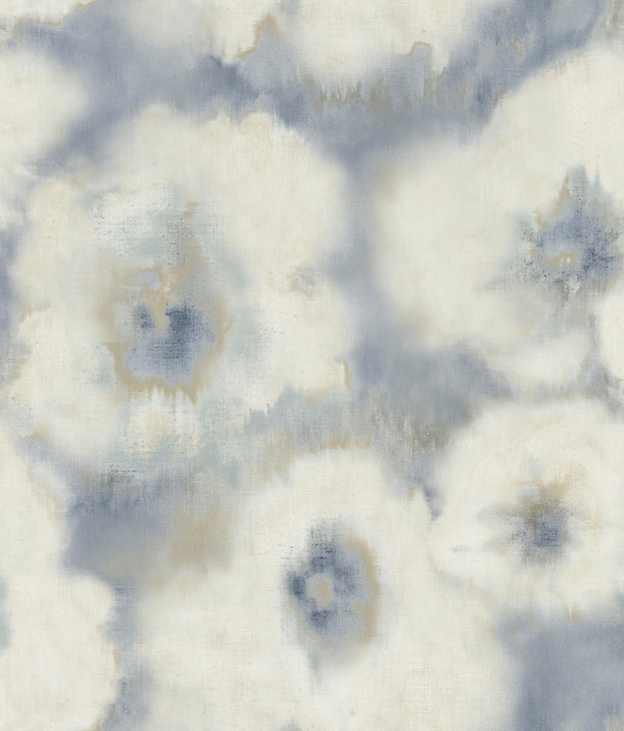 York EV3964 Blended Floral Blue Wallpaper