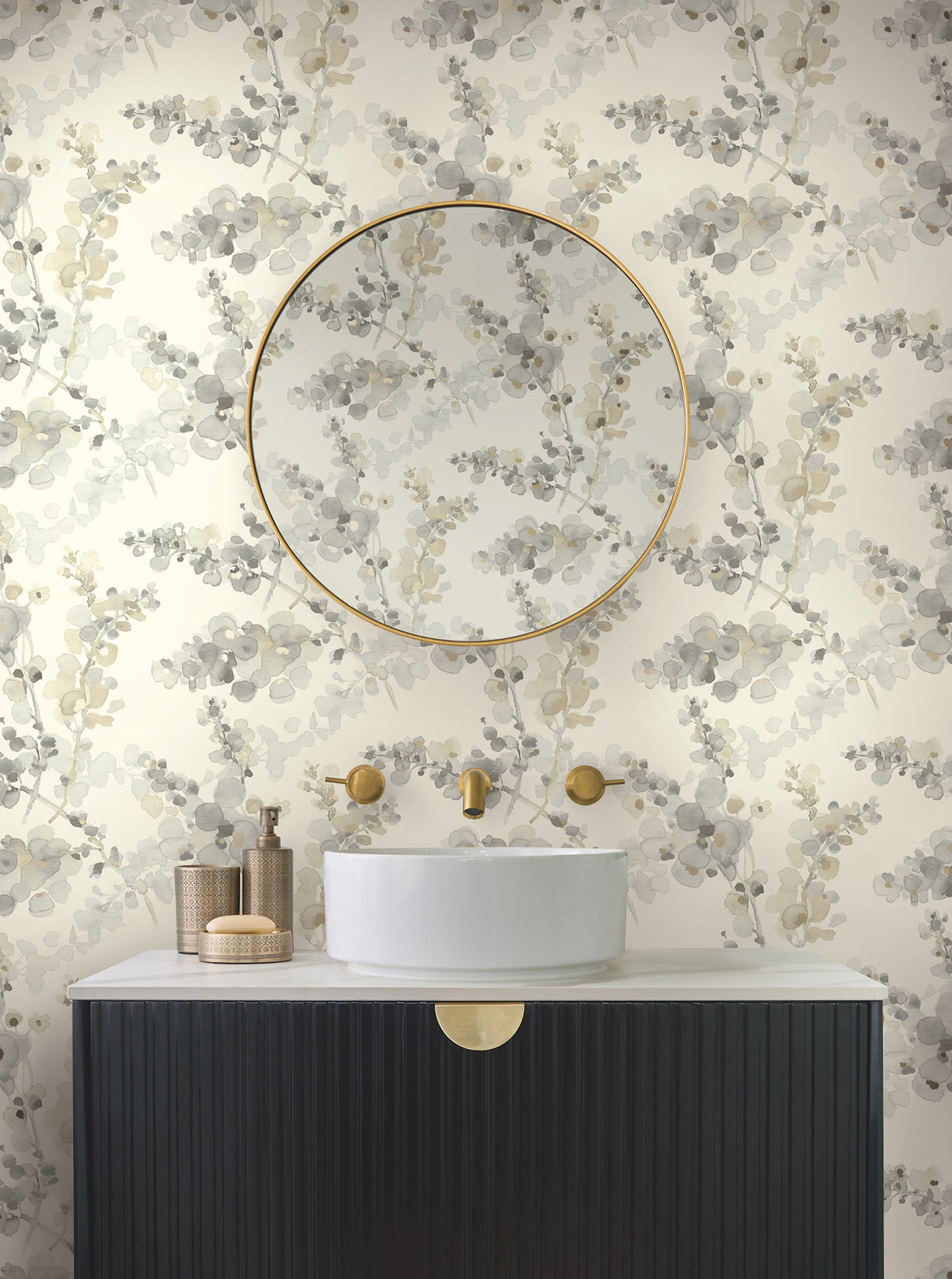 York EV3971 Blossom Fling Steel Wallpaper