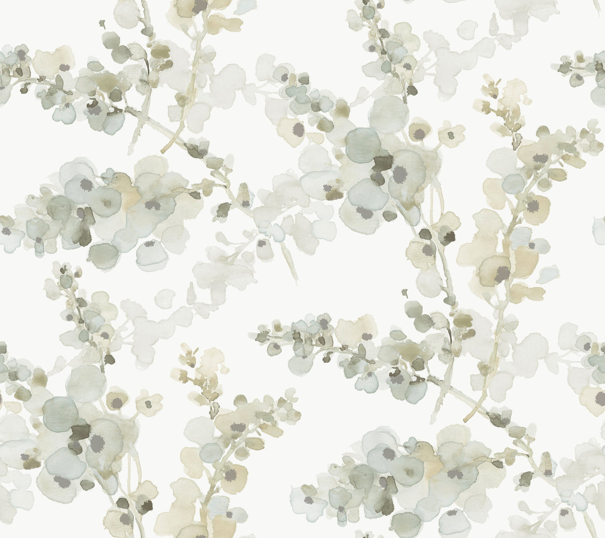 York EV3972 Blossom Fling Mineral Green Wallpaper