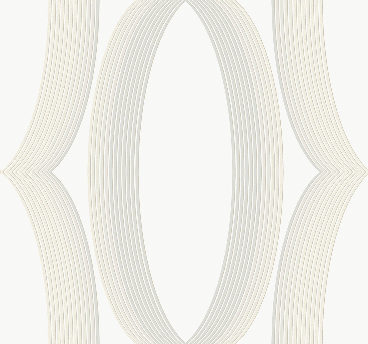 York EV3981 Progression Ogee White Wallpaper