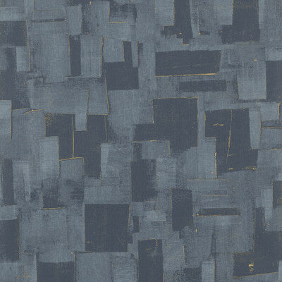 THREADS EW15018.680.0 CUBIST INDIGO Wallpaper - Eade's Wallpaper