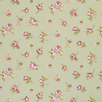 CLARKE AND CLARKE F0299/04.CAC.0 ROSEBUD SAGE Fabric - Eade's Wallpaper