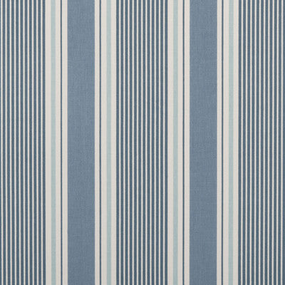 CLARKE AND CLARKE F0408/02.CAC.0 SAIL STRIPE CLOUD Fabric - Eade's Wallpaper