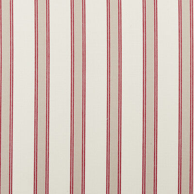 CLARKE AND CLARKE F0419/04.CAC.0 OXFORD RED Fabric - Eade's Wallpaper