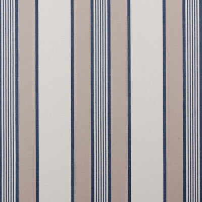 CLARKE AND CLARKE F0423/03.CAC.0 REGATTA NAVY Fabric - Eade's Wallpaper