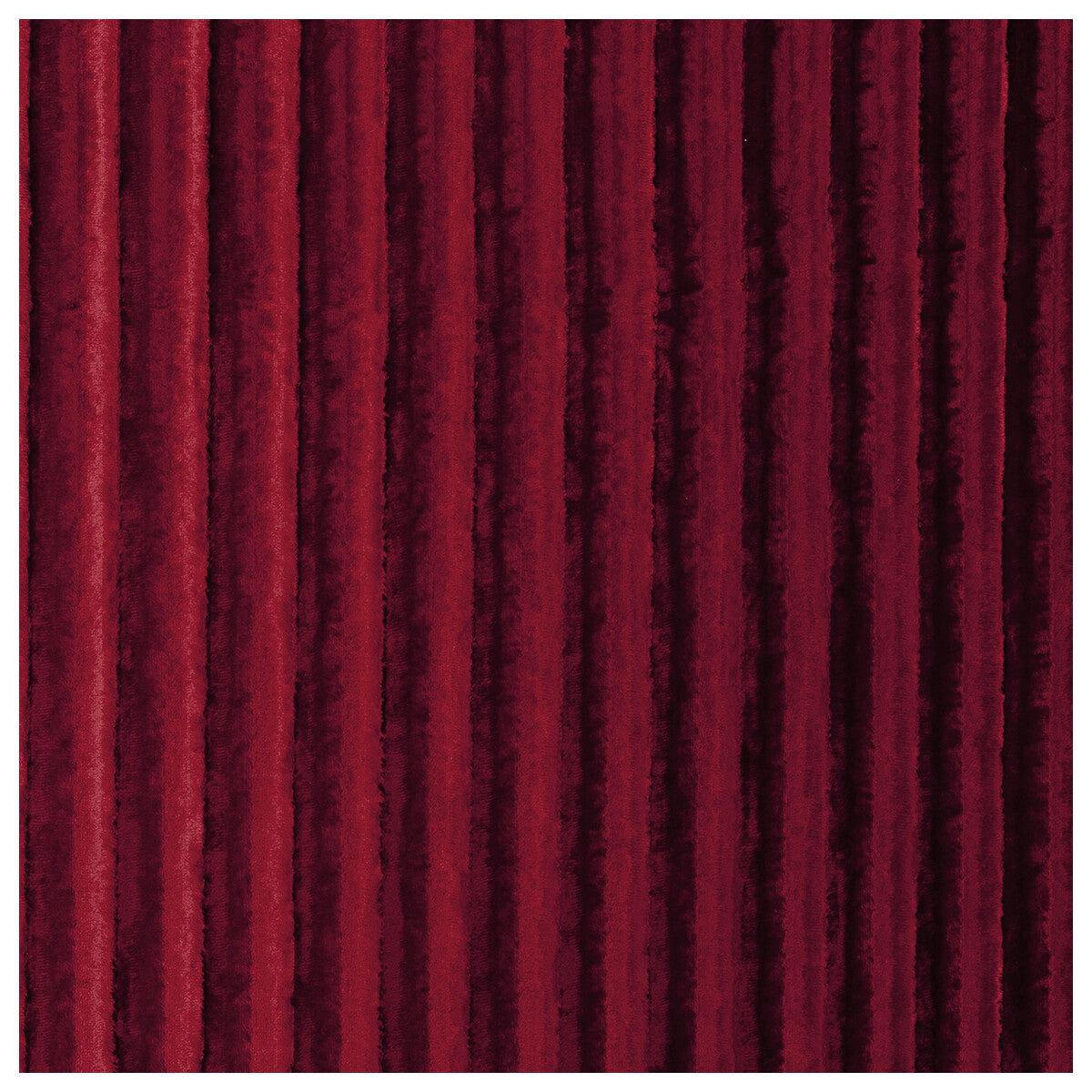 CLARKE AND CLARKE F0468/05.CAC.0 RHYTHM CRIMSON Fabric - Eade's Wallpaper