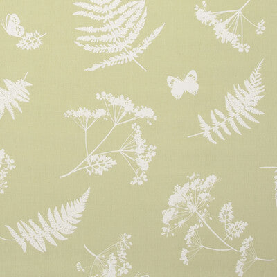 CLARKE AND CLARKE F0521/04.CAC.0 MOORLAND GREEN Fabric - Eade's Wallpaper