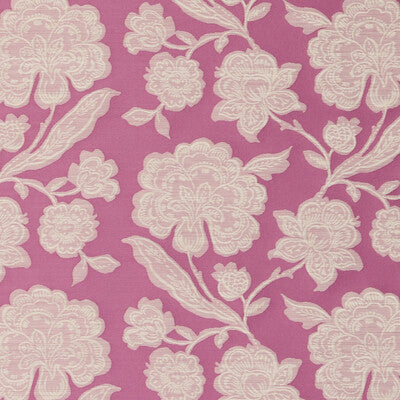 CLARKE AND CLARKE F0598/05.CAC.0 DOWNHAM RASPBERRY Fabric - Eade's Wallpaper