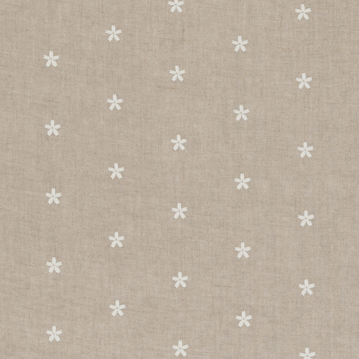 CLARKE AND CLARKE F0600/02.CAC.0 MITTON NATURAL Fabric - Eade's Wallpaper