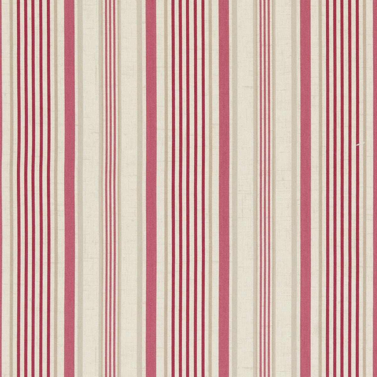 CLARKE AND CLARKE F0620/05.CAC.0 BELLE RASPBERRY Fabric - Eade's Wallpaper