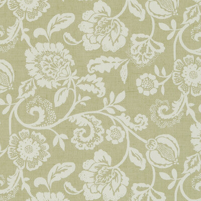 CLARKE AND CLARKE F0621/05.CAC.0 ELIZA SAGE Fabric - Eade's Wallpaper