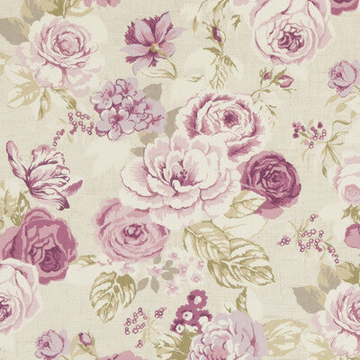 CLARKE AND CLARKE F0622/03.CAC.0 GENEVIEVE MULBERRY Fabric - Eade's Wallpaper