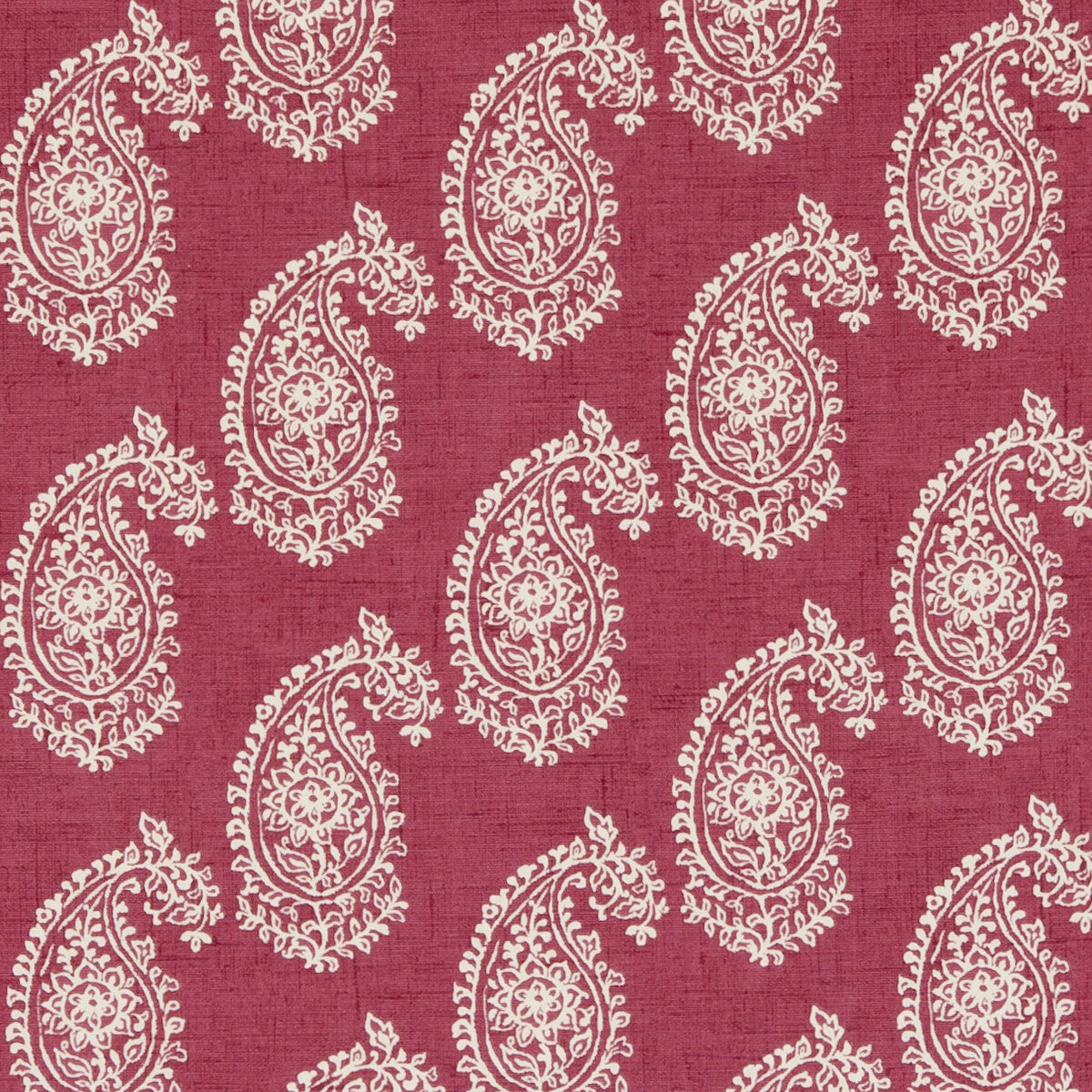 CLARKE AND CLARKE F0623/04.CAC.0 HARRIET RASPBERRY Fabric - Eade's Wallpaper