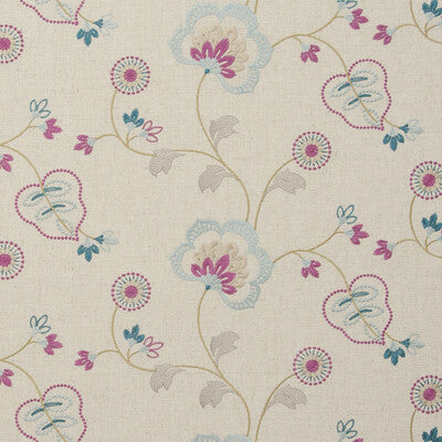 CLARKE AND CLARKE F0735/04.CAC.0 CHATSWORTH DUCKEGG Fabric - Eade's Wallpaper