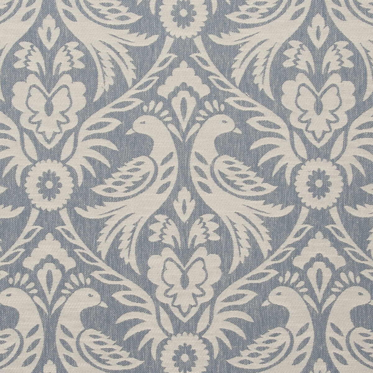 CLARKE AND CLARKE F0737/02.CAC.0 HAREWOOD CHAMBRAY Fabric - Eade's Wallpaper