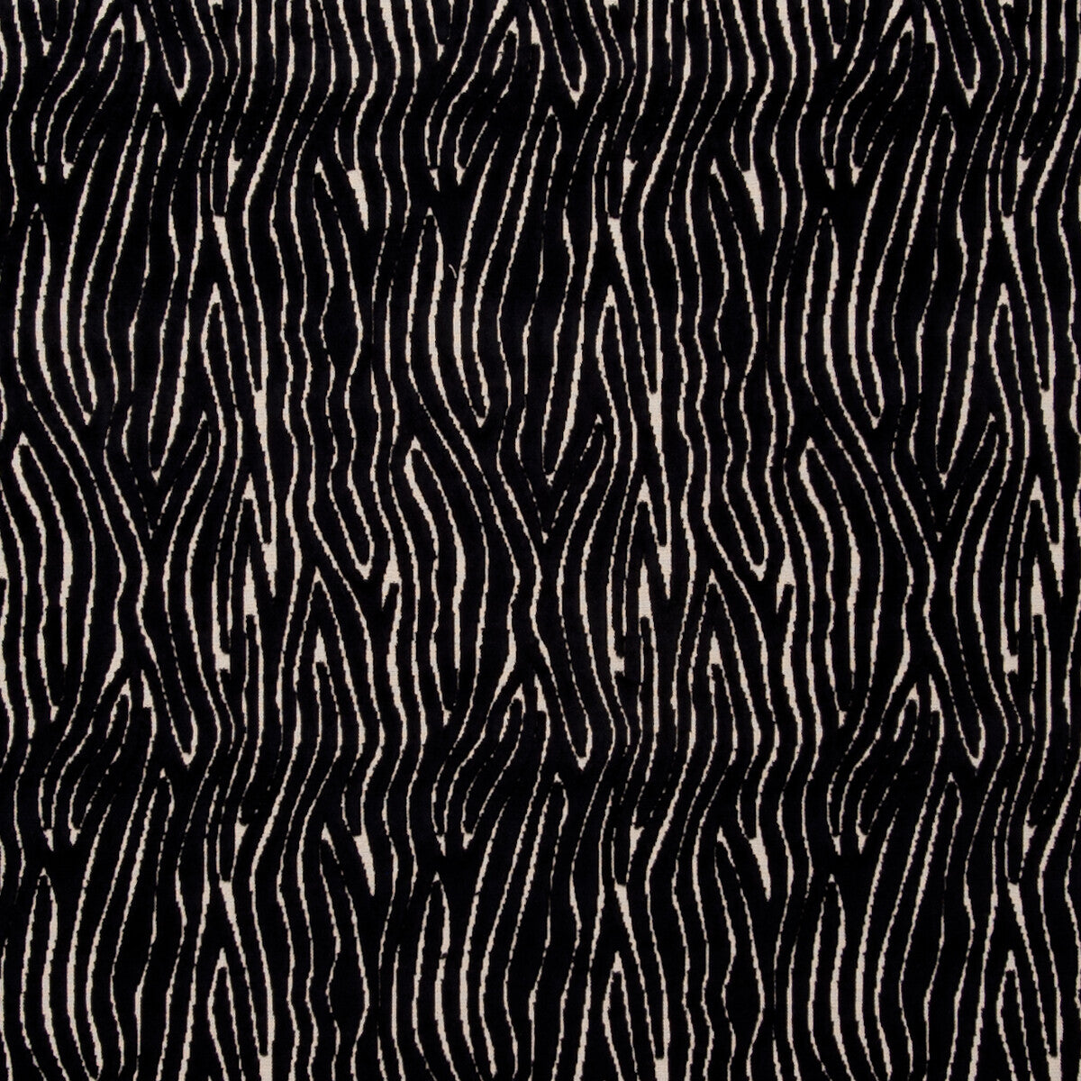 CLARKE AND CLARKE F0749/04.CAC.0 ONDA EBONY Fabric - Eade's Wallpaper