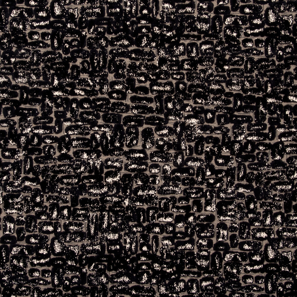 CLARKE AND CLARKE F0752/05.CAC.0 MODA EBONY Fabric - Eade's Wallpaper