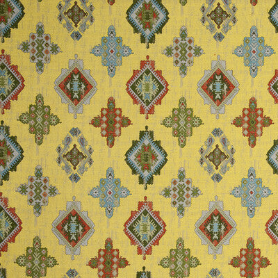 CLARKE AND CLARKE F0796/07.CAC.0 KONYA DIJON Fabric - Eade's Wallpaper