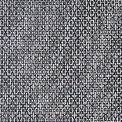 CLARKE AND CLARKE F0807/04.CAC.0 MANSOUR INDIGO Fabric - Eade's Wallpaper