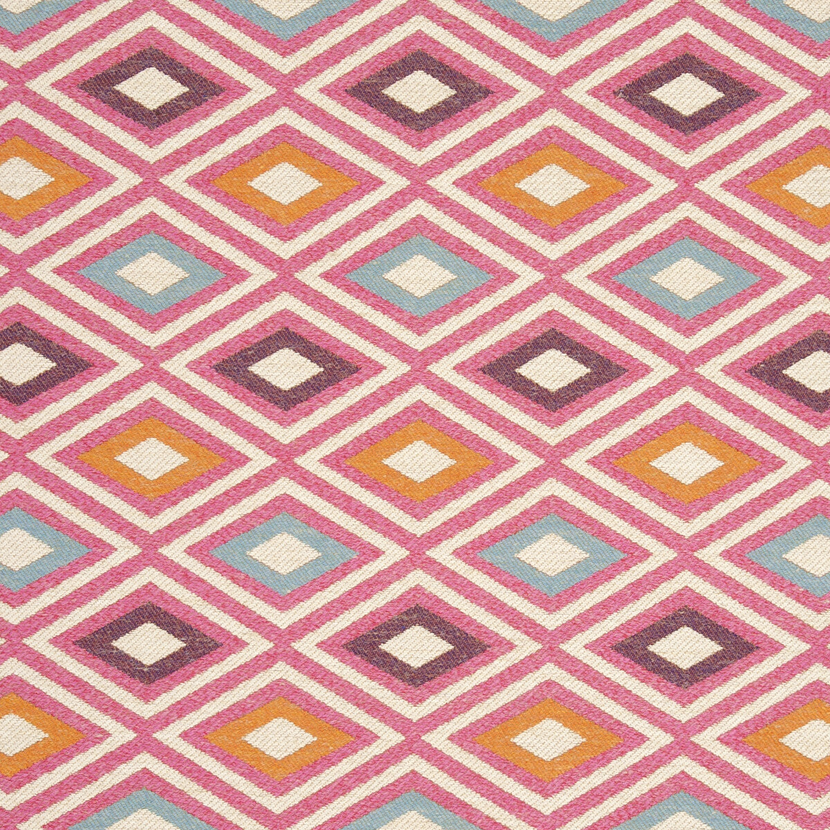 CLARKE AND CLARKE F0808/01.CAC.0 CHEROKEE CARMINE Fabric - Eade's Wallpaper