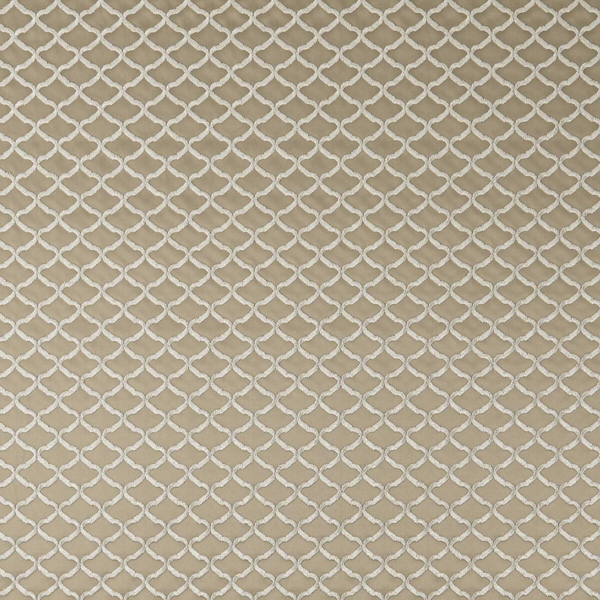 CLARKE AND CLARKE F0872/05.CAC.0 REGGIO LINEN Fabric - Eade's Wallpaper
