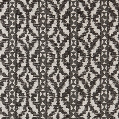 CLARKE AND CLARKE F0877/01.CAC.0 BW1005 BLACK/WHITE Fabric - Eade's Wallpaper