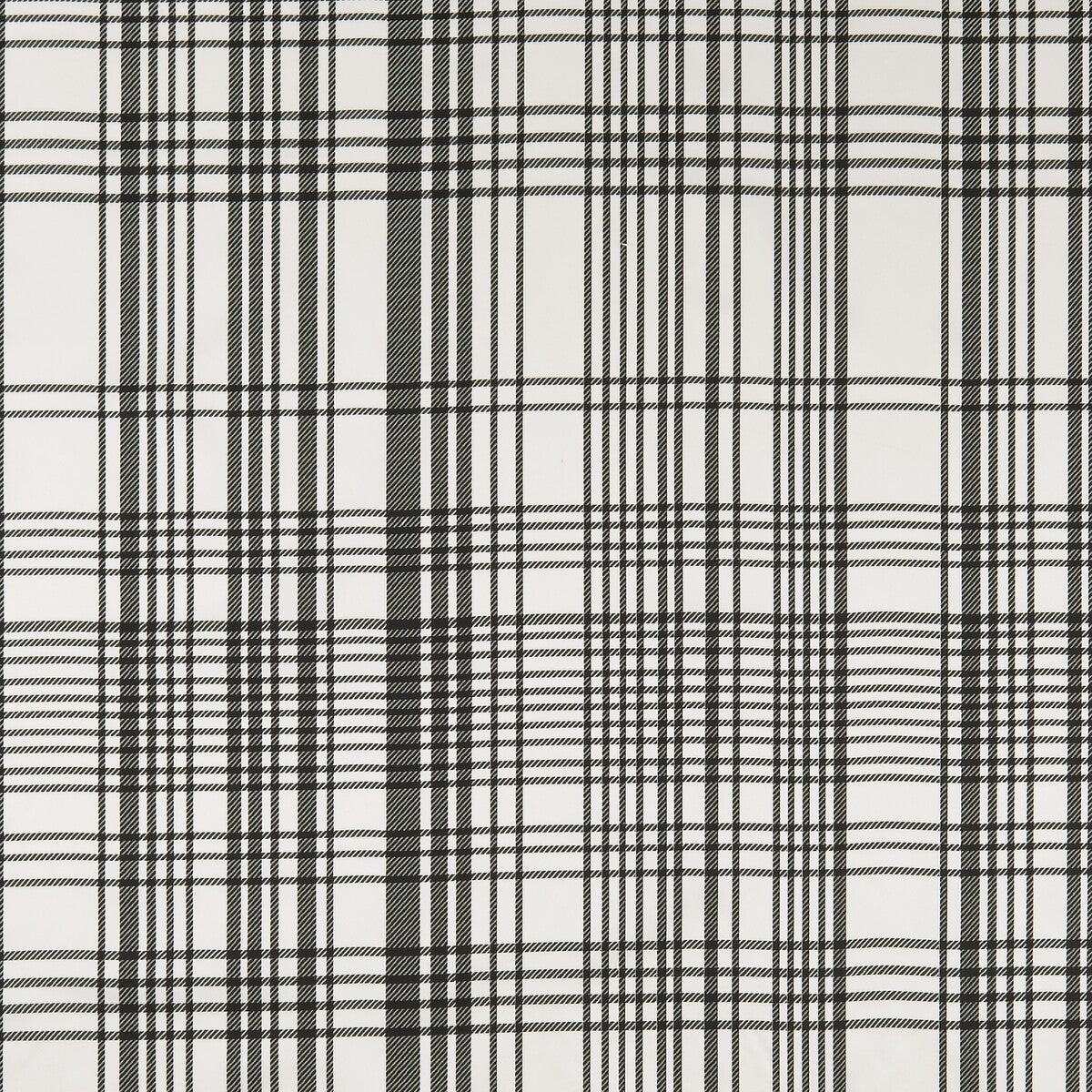 CLARKE AND CLARKE F0878/01.CAC.0 BW1006 BLACK/WHITE Fabric - Eade's Wallpaper