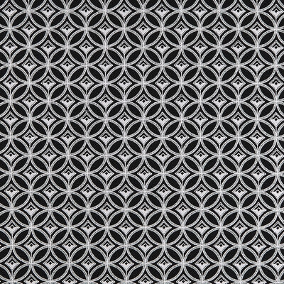 CLARKE AND CLARKE F0881/01.CAC.0 BW1009 BLACK/WHITE Fabric - Eade's Wallpaper