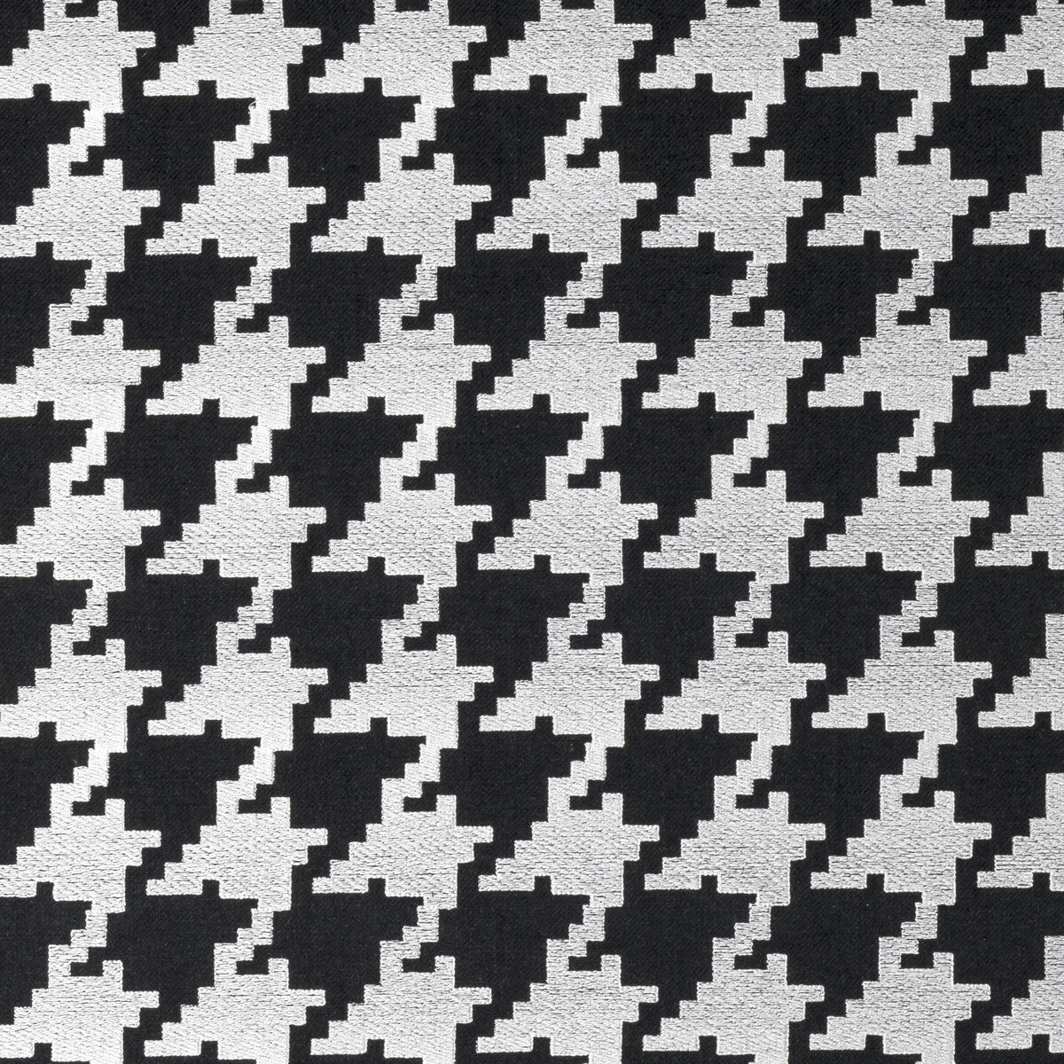 CLARKE AND CLARKE F0883/01.CAC.0 BW1011 BLACK/WHITE Fabric - Eade's Wallpaper