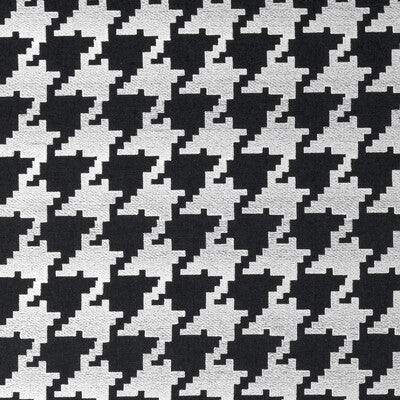 CLARKE AND CLARKE F0883/01.CAC.0 BW1011 BLACK/WHITE Fabric - Eade's Wallpaper
