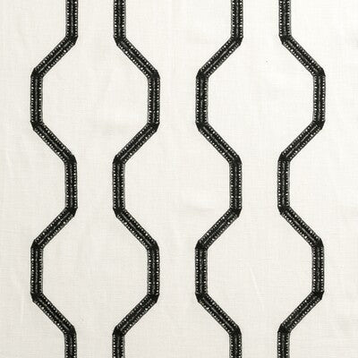 CLARKE AND CLARKE F0884/01.CAC.0 BW1012 BLACK/WHITE Fabric - Eade's Wallpaper