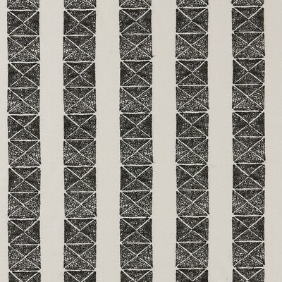 CLARKE AND CLARKE F0885/01.CAC.0 BW1013 BLACK/WHITE Fabric - Eade's Wallpaper