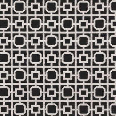CLARKE AND CLARKE F0890/01.CAC.0 BW1017 BLACK/WHITE Fabric - Eade's Wallpaper