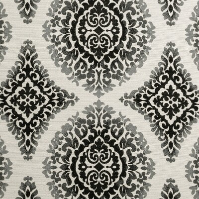 CLARKE AND CLARKE F0897/01.CAC.0 BW1024 BLACK/WHITE Fabric - Eade's Wallpaper