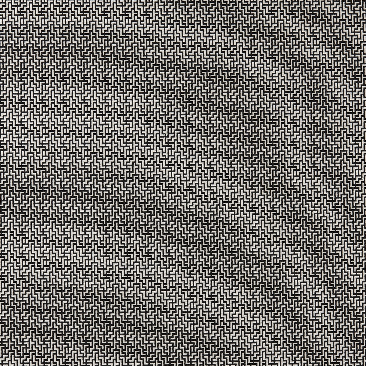 CLARKE AND CLARKE F0903/01.CAC.0 BW1030 BLACK/WHITE Fabric - Eade's Wallpaper