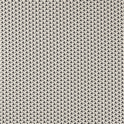 CLARKE AND CLARKE F0907/01.CAC.0 BW1034 BLACK/WHITE Fabric - Eade's Wallpaper