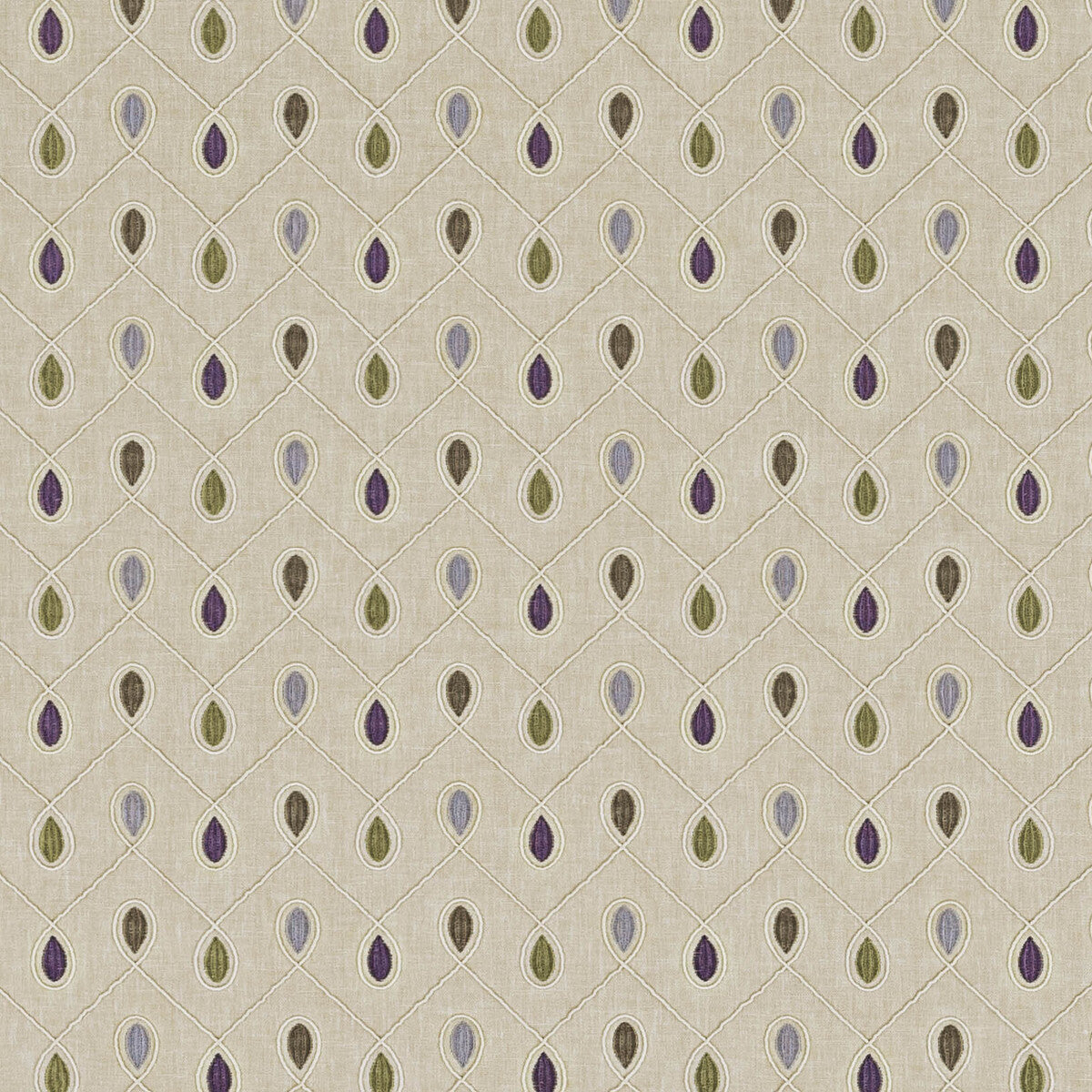 CLARKE AND CLARKE F0936/03.CAC.0 HEALEY HEATHER Fabric - Eade's Wallpaper