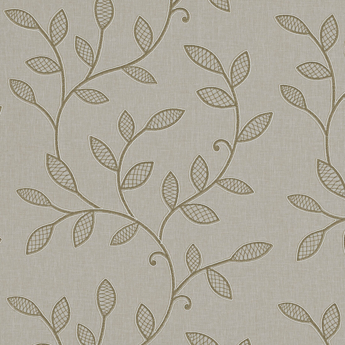 CLARKE AND CLARKE F0937/06.CAC.0 HETTON NATURAL Fabric - Eade's Wallpaper