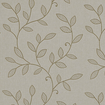CLARKE AND CLARKE F0937/06.CAC.0 HETTON NATURAL Fabric - Eade's Wallpaper