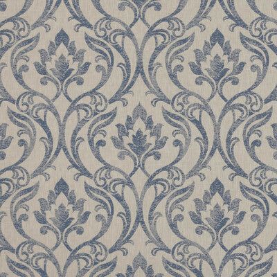 CLARKE AND CLARKE F0938/03.CAC.0 LEYBURN DENIM Fabric - Eade's Wallpaper