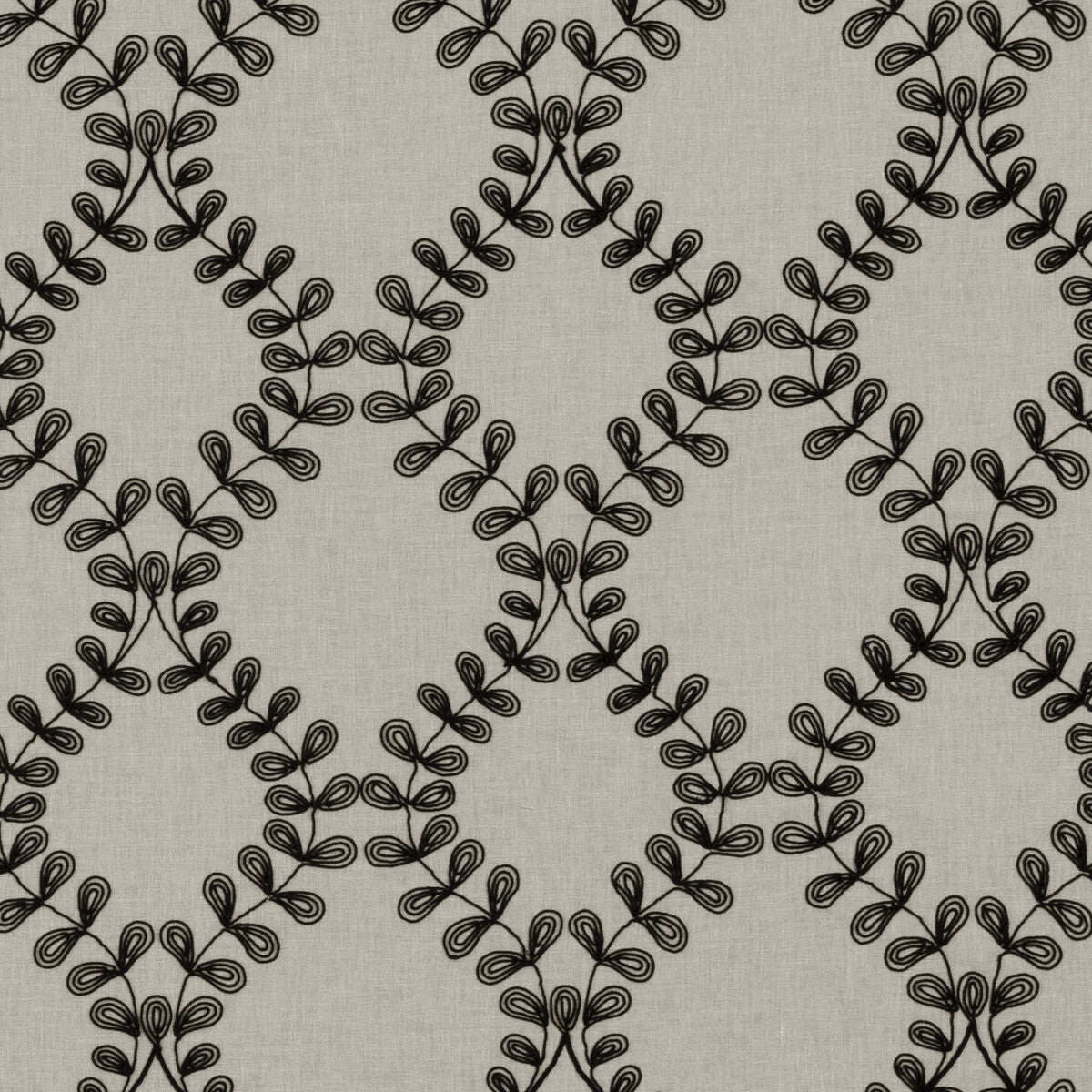 CLARKE AND CLARKE F0939/01.CAC.0 MALHAM CHARCOAL Fabric - Eade's Wallpaper