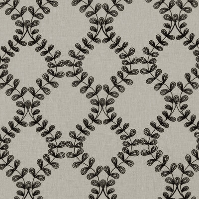 CLARKE AND CLARKE F0939/01.CAC.0 MALHAM CHARCOAL Fabric - Eade's Wallpaper