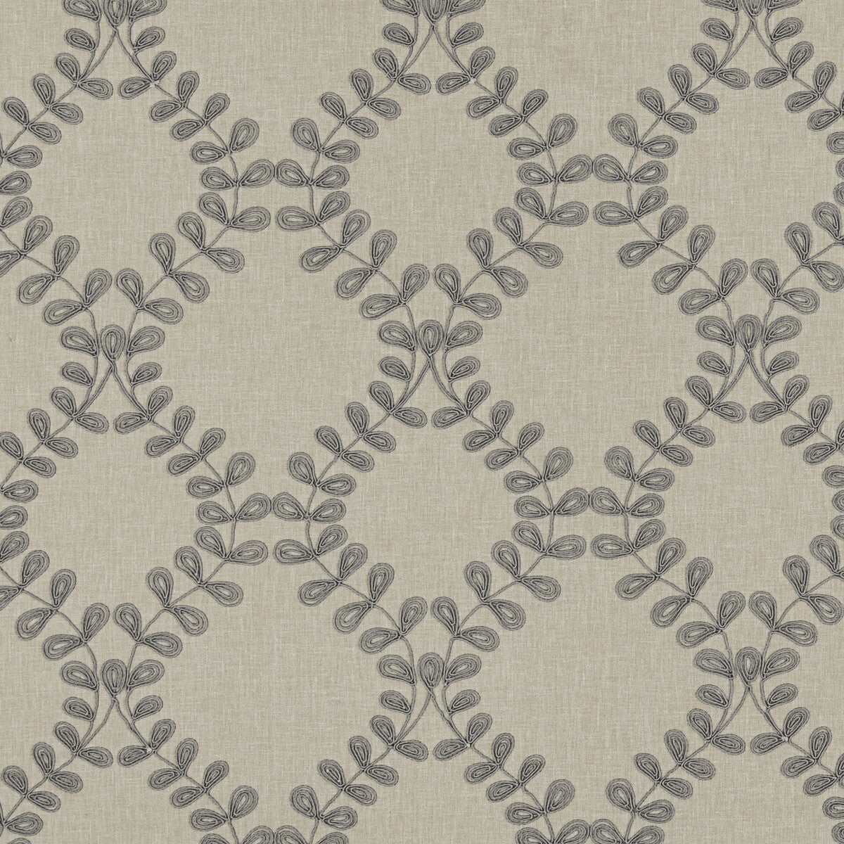CLARKE AND CLARKE F0939/05.CAC.0 MALHAM SMOKE Fabric - Eade's Wallpaper