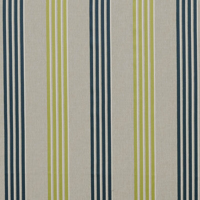 CLARKE AND CLARKE F0941/05.CAC.0 WENSLEY TEAL/ACACIA Fabric - Eade's Wallpaper