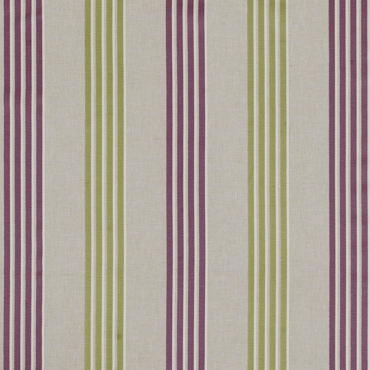 CLARKE AND CLARKE F0941/06.CAC.0 WENSLEY VIOLET/CITRUS Fabric - Eade's Wallpaper