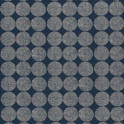 CLARKE AND CLARKE F0956/04.CAC.0 KIKO INDIGO Fabric - Eade's Wallpaper