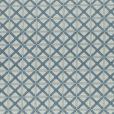 CLARKE AND CLARKE F0957/01.CAC.0 MAKENZI AQUA Fabric - Eade's Wallpaper