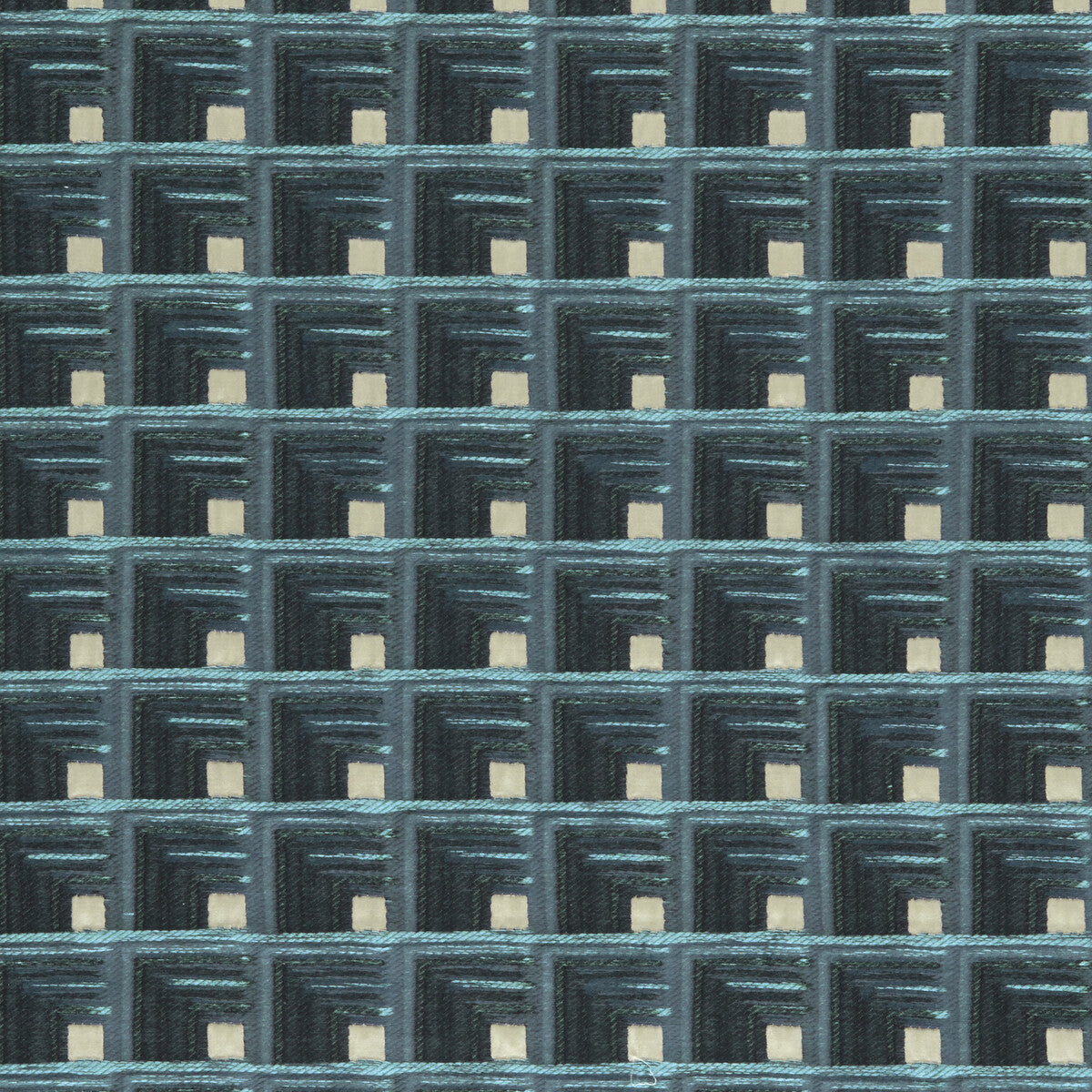 CLARKE AND CLARKE F0959/03.CAC.0 ONI INDIGO Fabric - Eade's Wallpaper