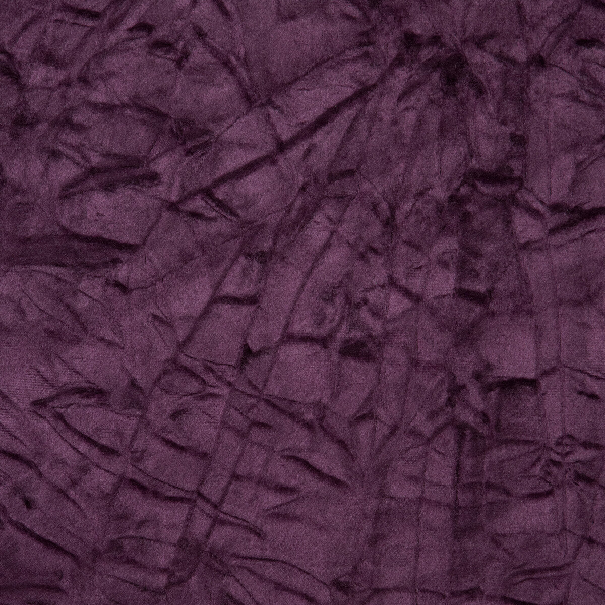 CLARKE AND CLARKE F0966/01.CAC.0 SYLVANA AUBERGINE Fabric - Eade's Wallpaper