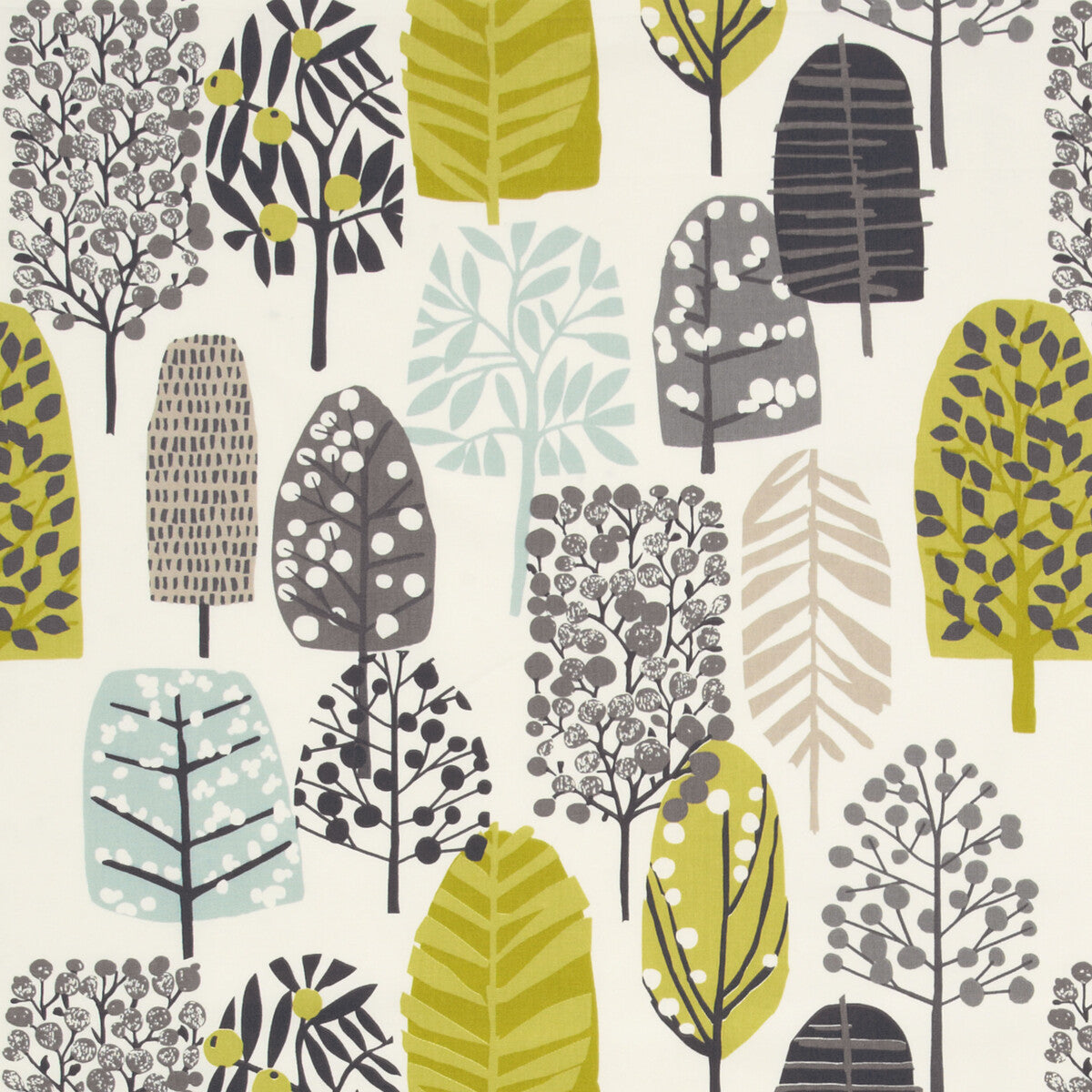 CLARKE AND CLARKE F0992/01.CAC.0 TRAD CHARTREUSE/CHARCOAL Fabric - Eade's Wallpaper